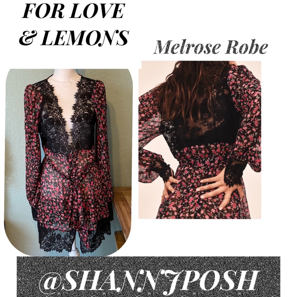 FOR LOVE & LEMONS MELROSE ROBE